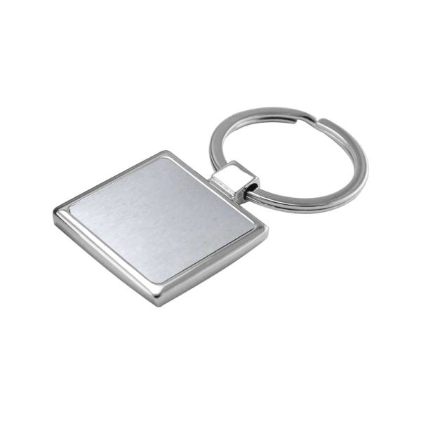 50 Square Metal Keychains