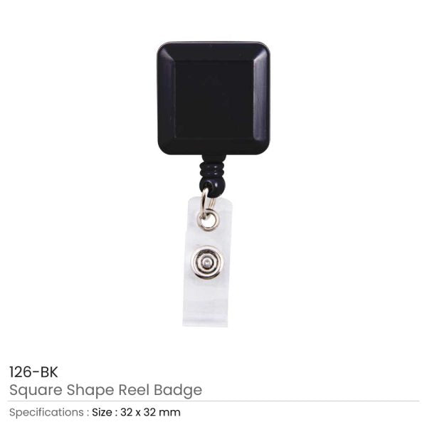 1000 Square Badge Reels