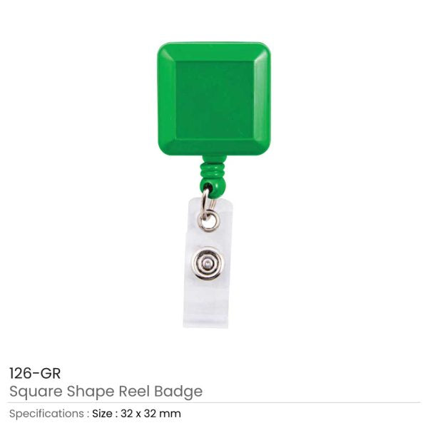 1000 Square Badge Reels