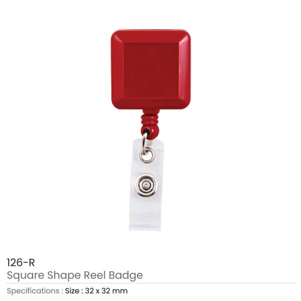 1000 Square Badge Reels