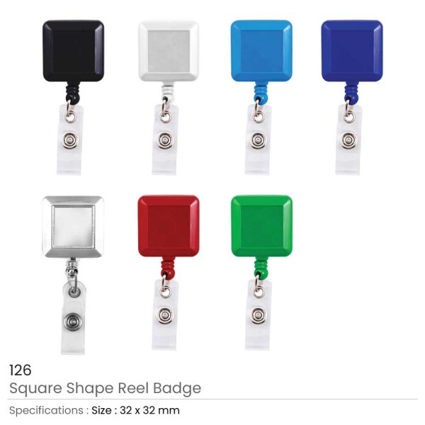 1000 Square Badge Reels