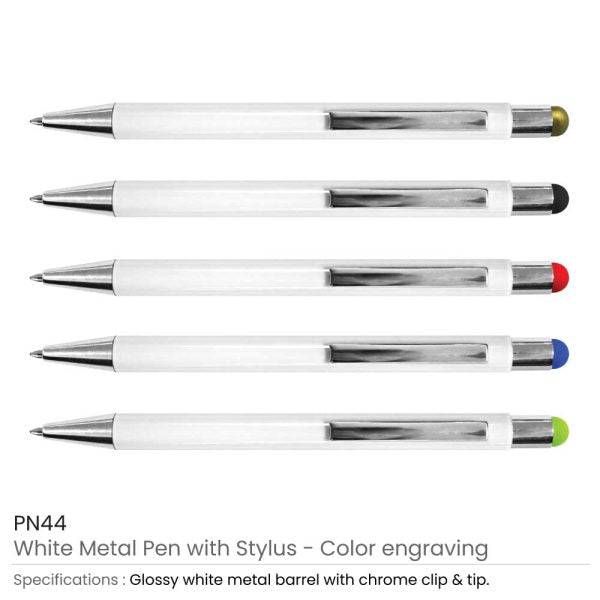 50 Stylus Metal Pens