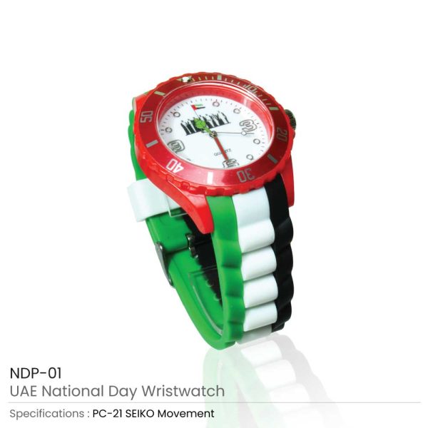 100 UAE Flag Design Watches