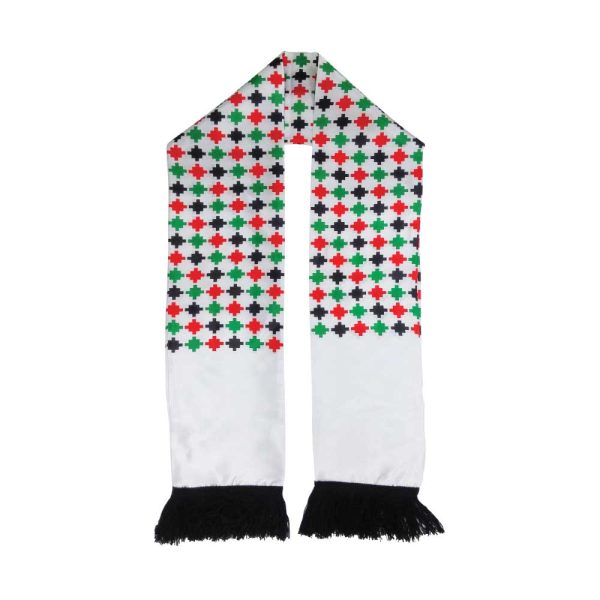 200 UAE Flag Knitted Scarf