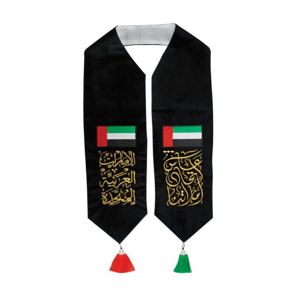 100 UAE Flag Velvet Scarfs