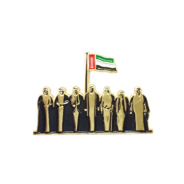 1000 UAE Metal Badges Gold