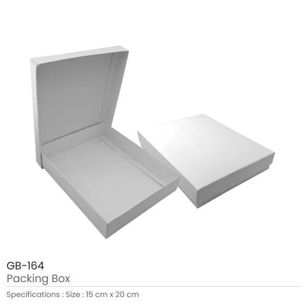 1 White Packaging Box