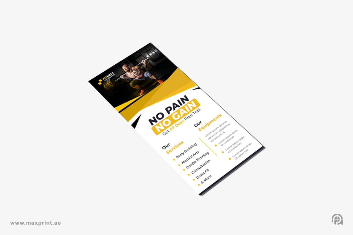 1000 Flyers DL, 170 gsm Glossy